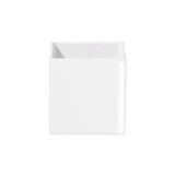 planter, white (10 × 10 × H10 cm)