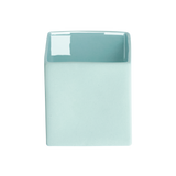 Planter, Aqua (cube blue) 9 cm