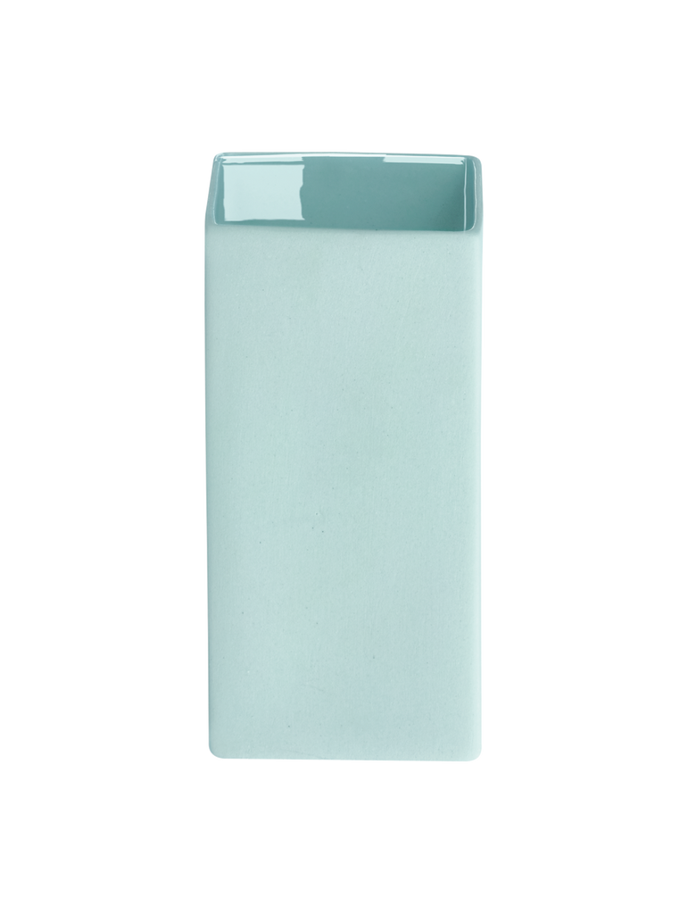 vase, aqua