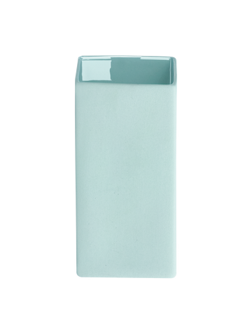 vase, aqua