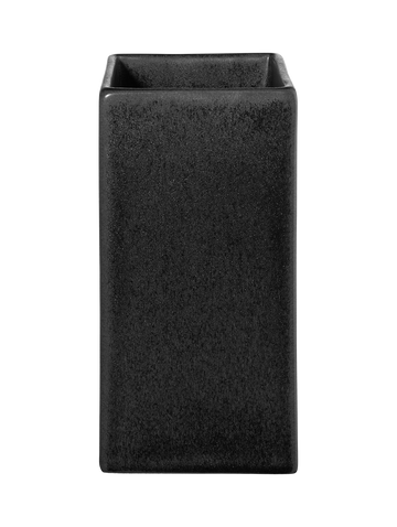 vase, black iron