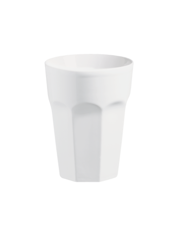 espressobecher, weiß matt