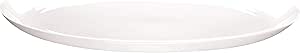 ASA 1987013 Measuring Table Ceramic Oval Platter, White, 40 x 32 x 10 cm