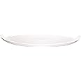 ASA 1987013 Measuring Table Ceramic Oval Platter, White, 40 x 32 x 10 cm