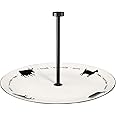 ASA 19171113 Lignen Armoire Cheese Board Etagere, Porcelain, White/Black, 30 x 30 x 25 cm