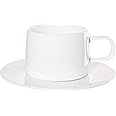 ASA Mug with Saucer, White, Diameter 8.3 cm, Height 6.7 cm, 0.2 L, 29062017