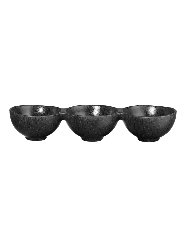 3er schale, black iron