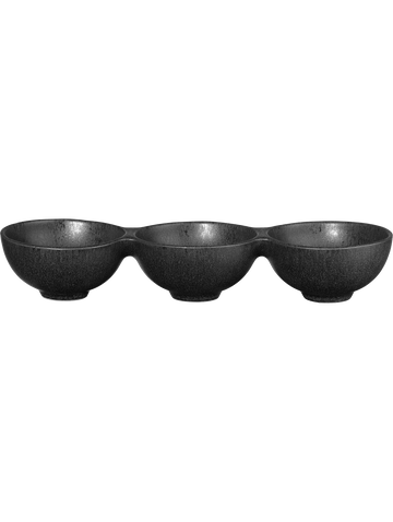 3er schale, black iron