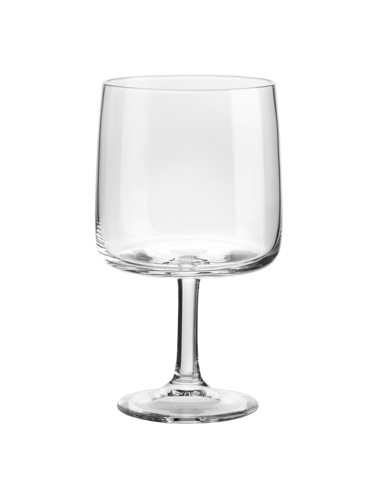 stielglas, clear