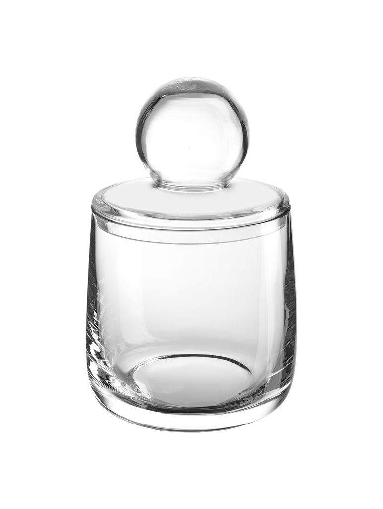 dose mit deckel, clear