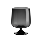 stem glass, grey