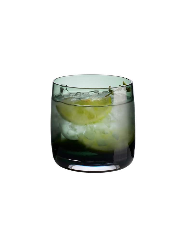 glas, grün