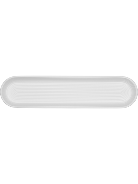 Baguette dish, white