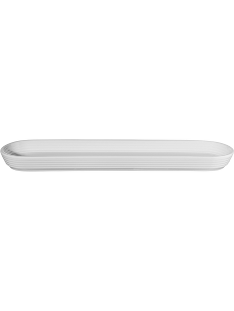 Baguette dish, white