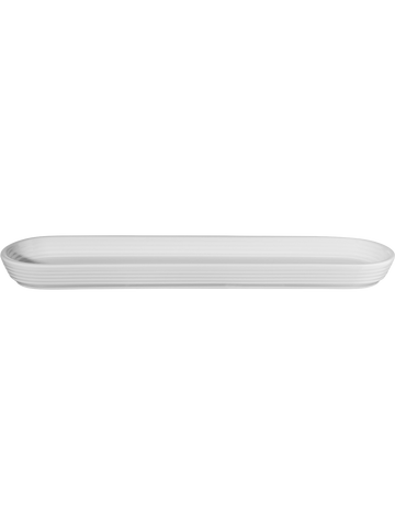 baguetteschale, white