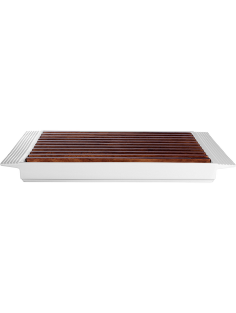 Bread cutting board, white