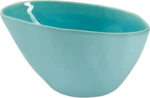Bowl Crackle Glazed Turquiose M
