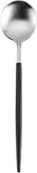 ASA Goa Coffee Spoon, Dinner Spoon, Cutlery, Stainless Steel, Black, 12cm, 32109950