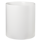 planter, white (Ø18 × H19 cm)