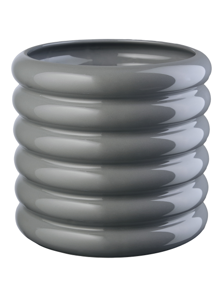 planter, cool gray (Ø21.5 × H23 cm)