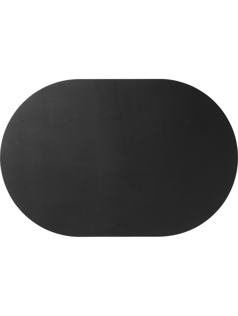 tischset oval, black
