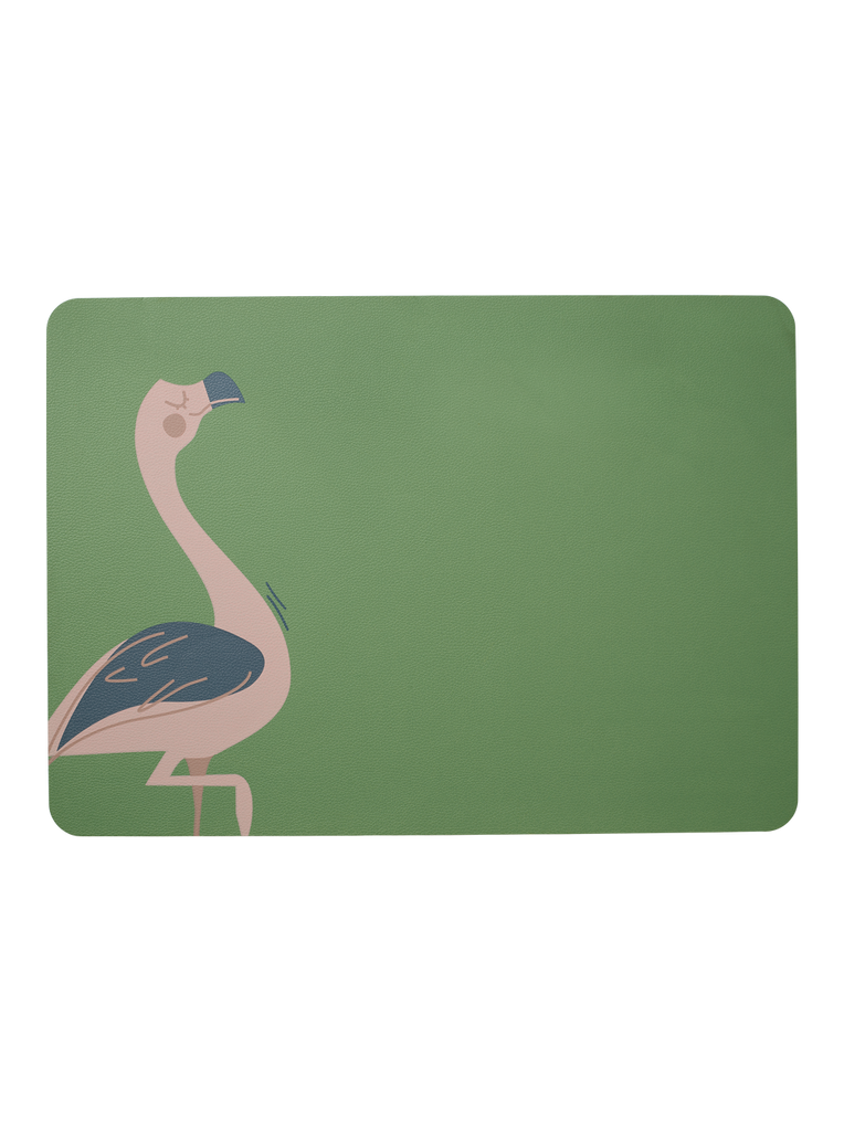 kindertischset, fiona flamingo