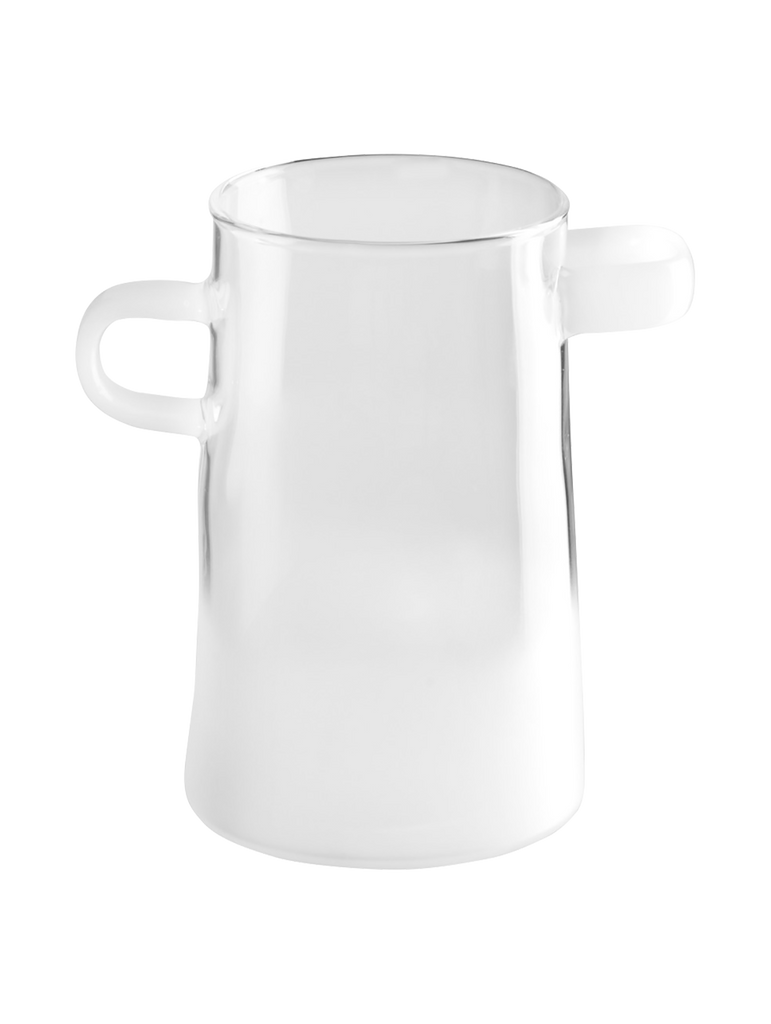 vase, frosted