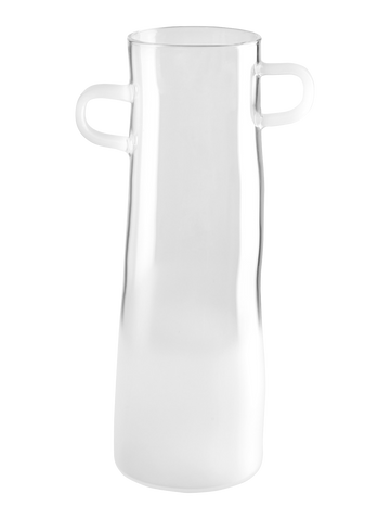 vase, frosted