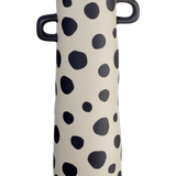 vase, dotted (Ø10 × H28 cm)