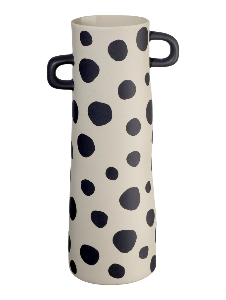 vase, gepunktet