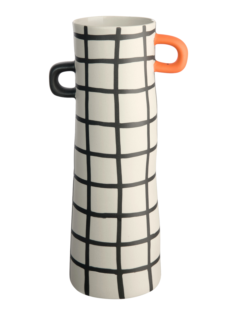 vase, kariert