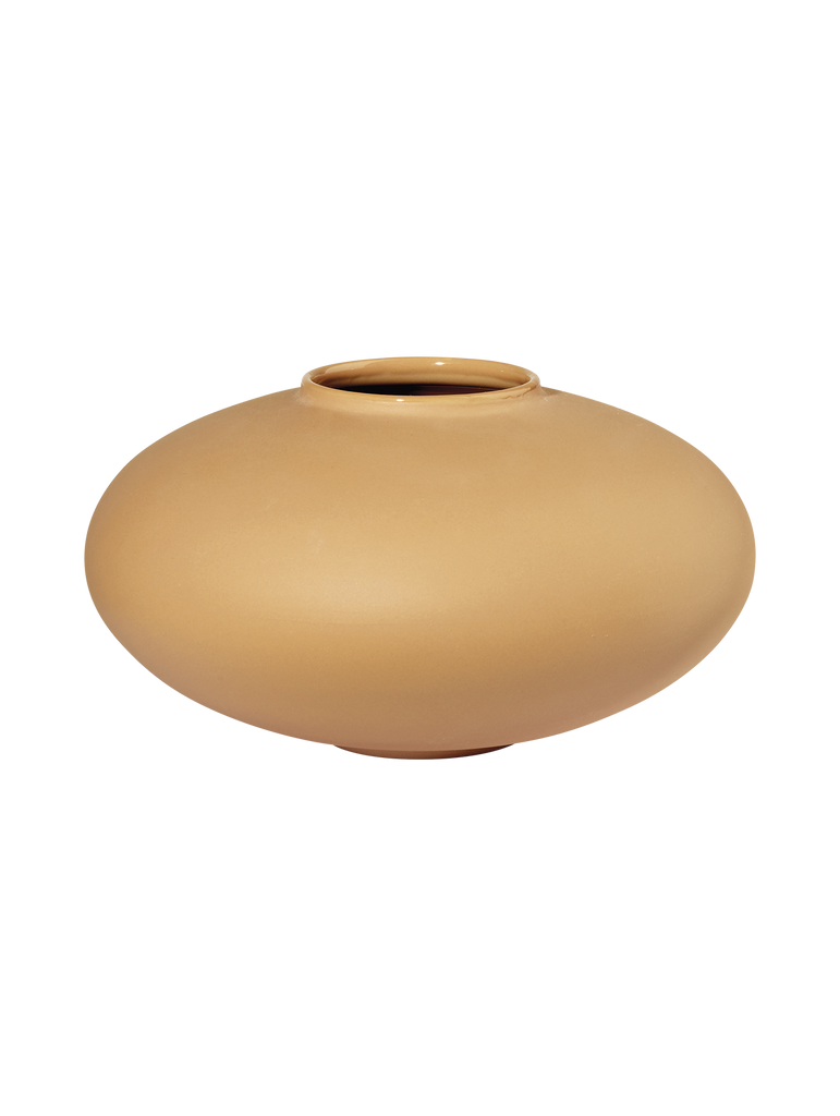 vase, mustard