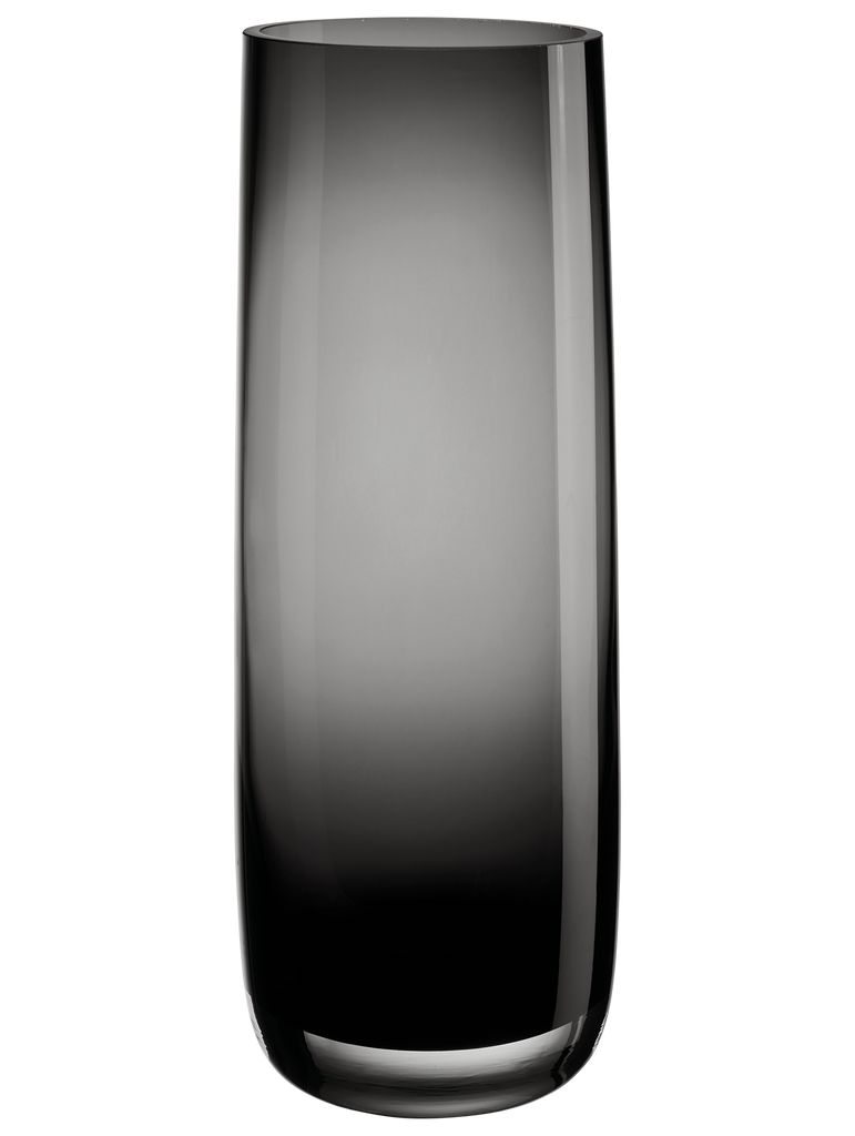 vase, grau
