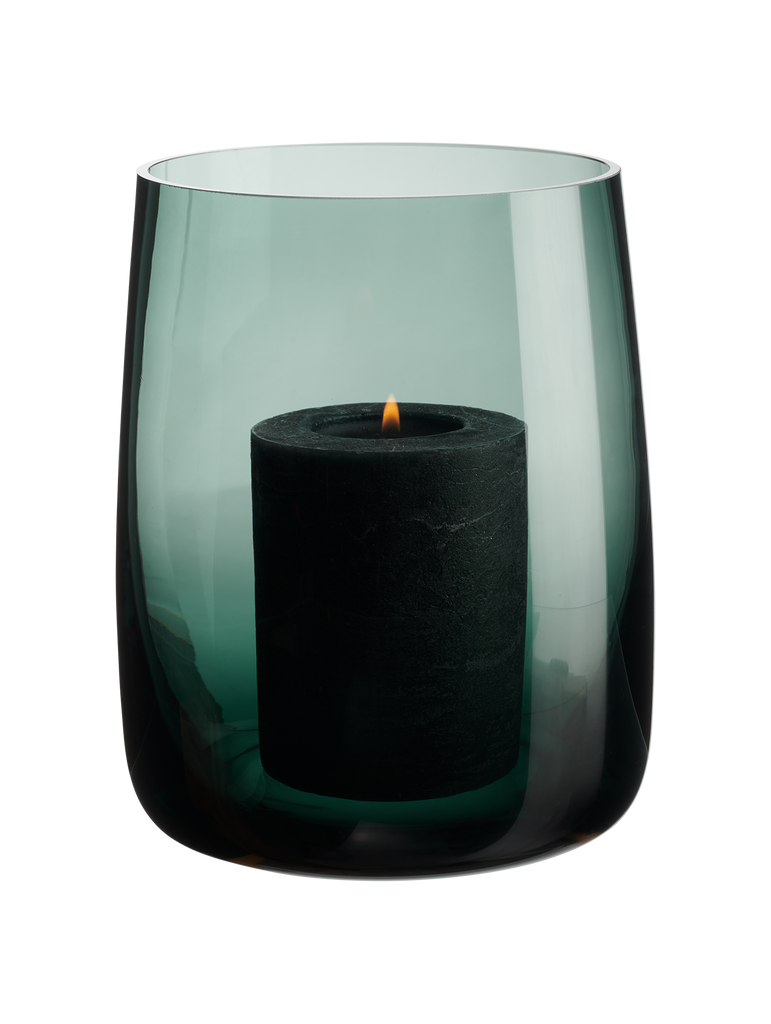 vase/windlicht, grün