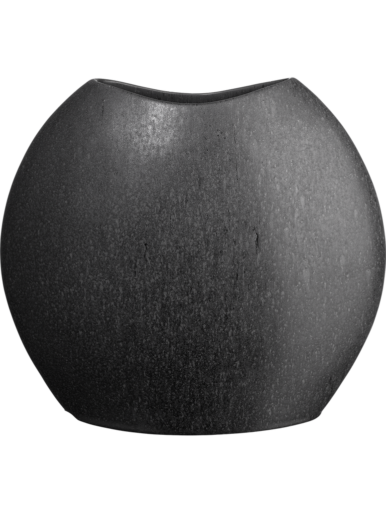 vase, black iron