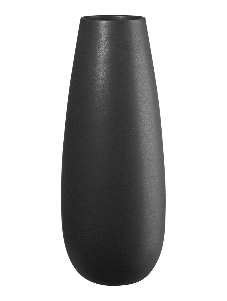 vase xl, black iron