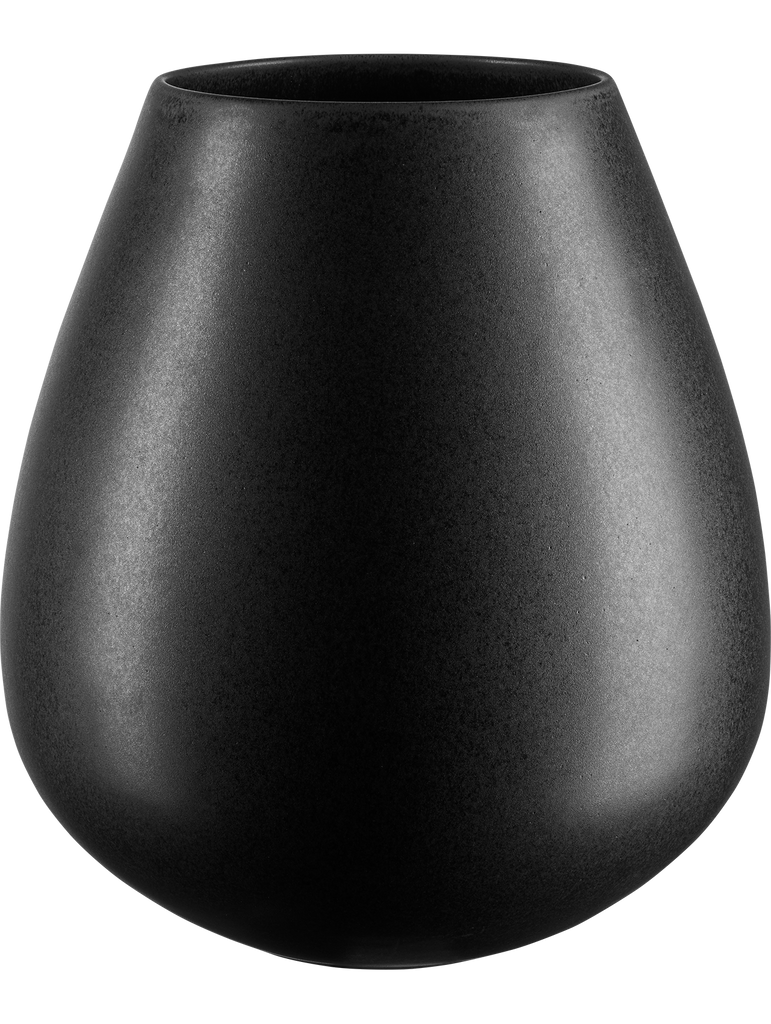 vase xl, black iron