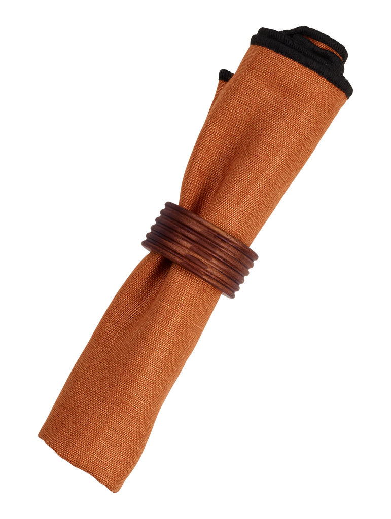 2er set serviettenringe, akazie