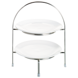 Two-tier stand, for dessert plates