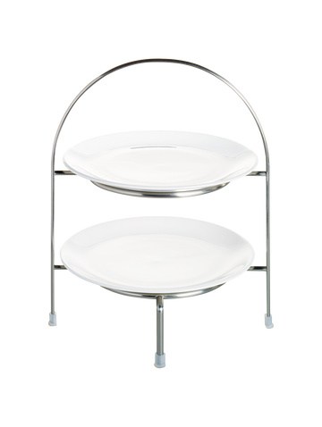 etagere 2-stufig, für dessertteller
