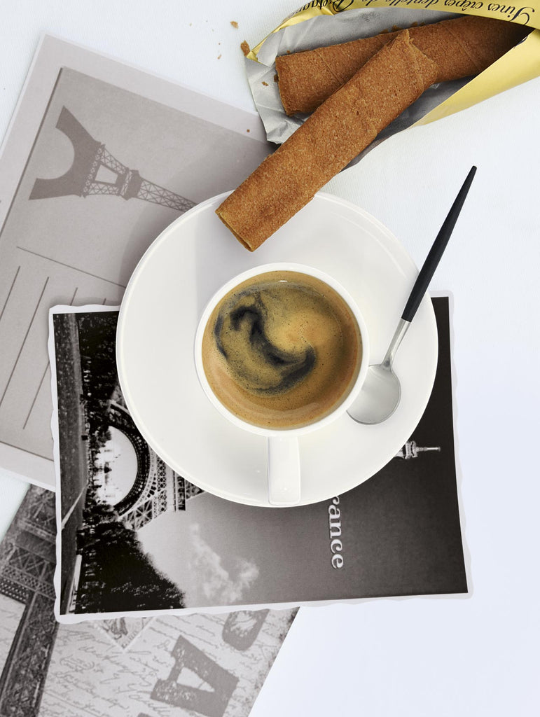 espressotasse mit unterteller