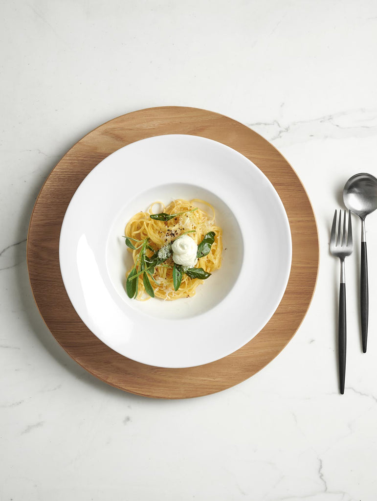 risotto gourmetteller, mit fahne