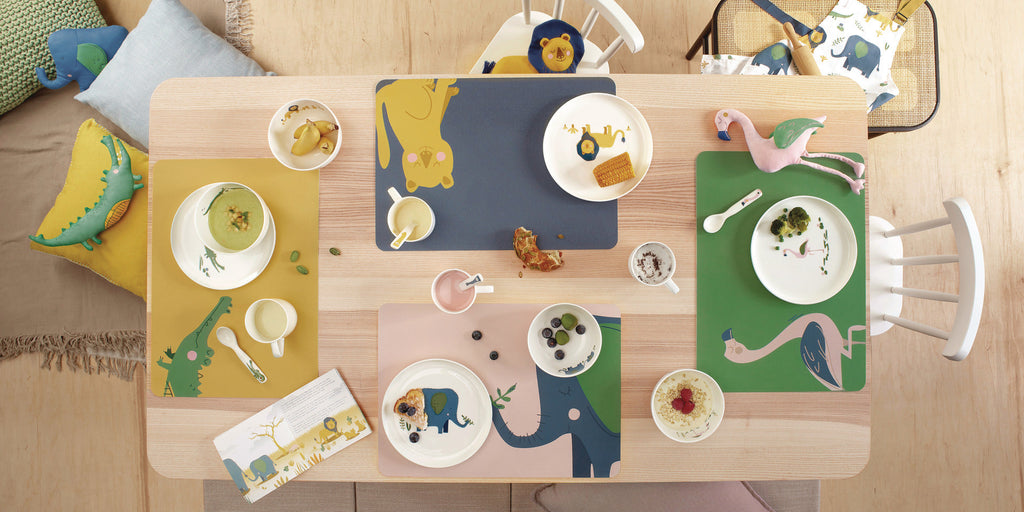 kindertischset, emma elefant