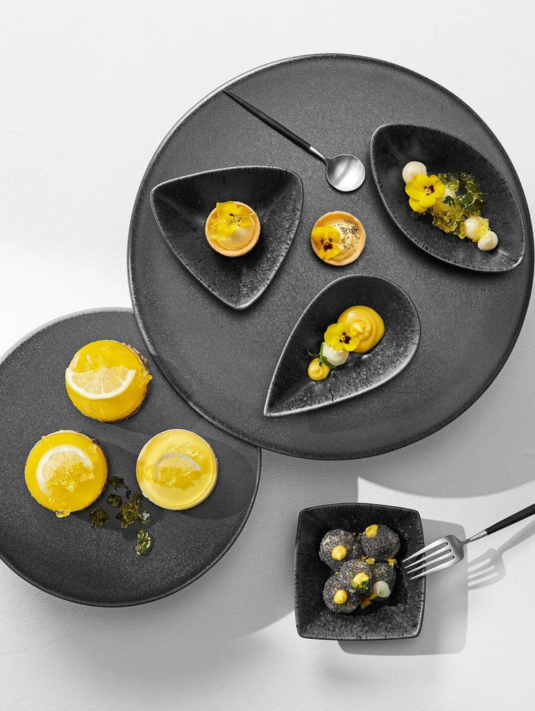 schälchen tropfen, black iron