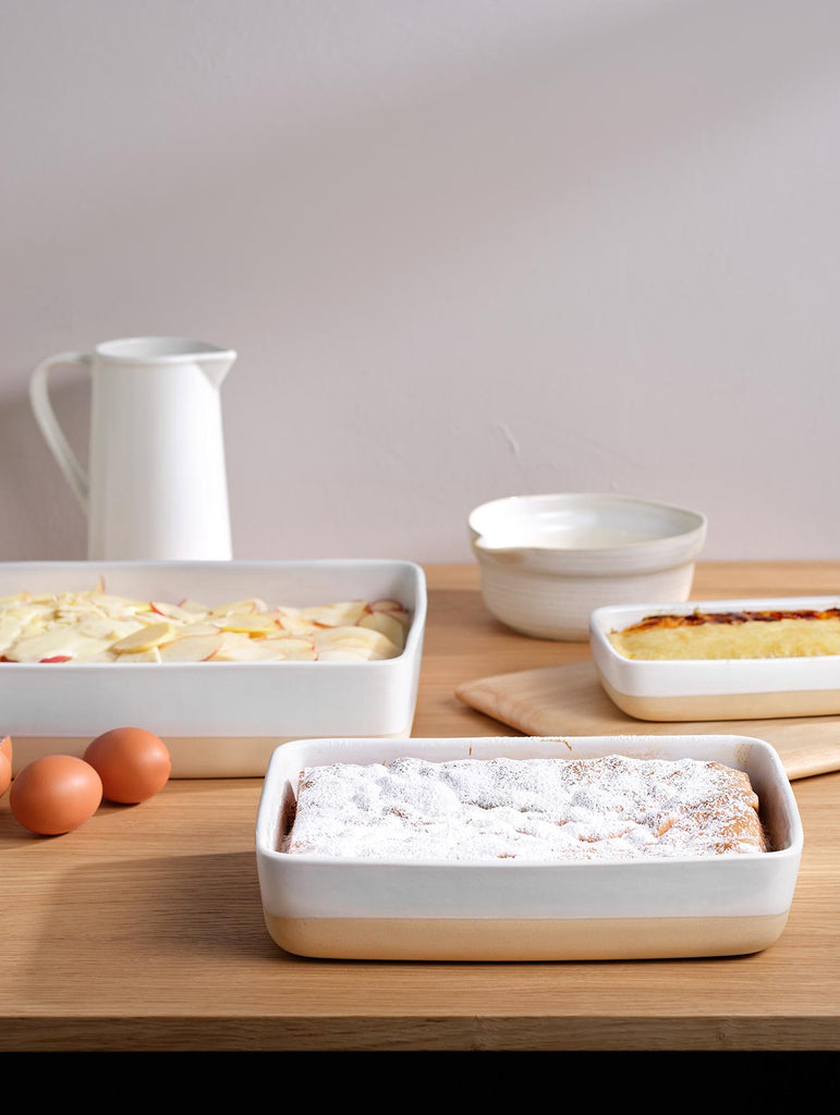 auflaufform rechteckig, white