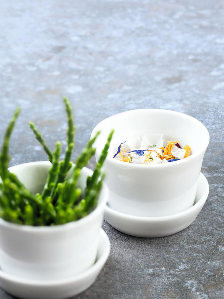 mini souffléform mit deckel, rund