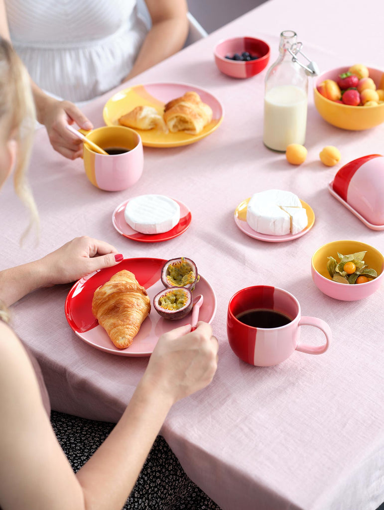 2er set eierbecher, strawberry smoothie