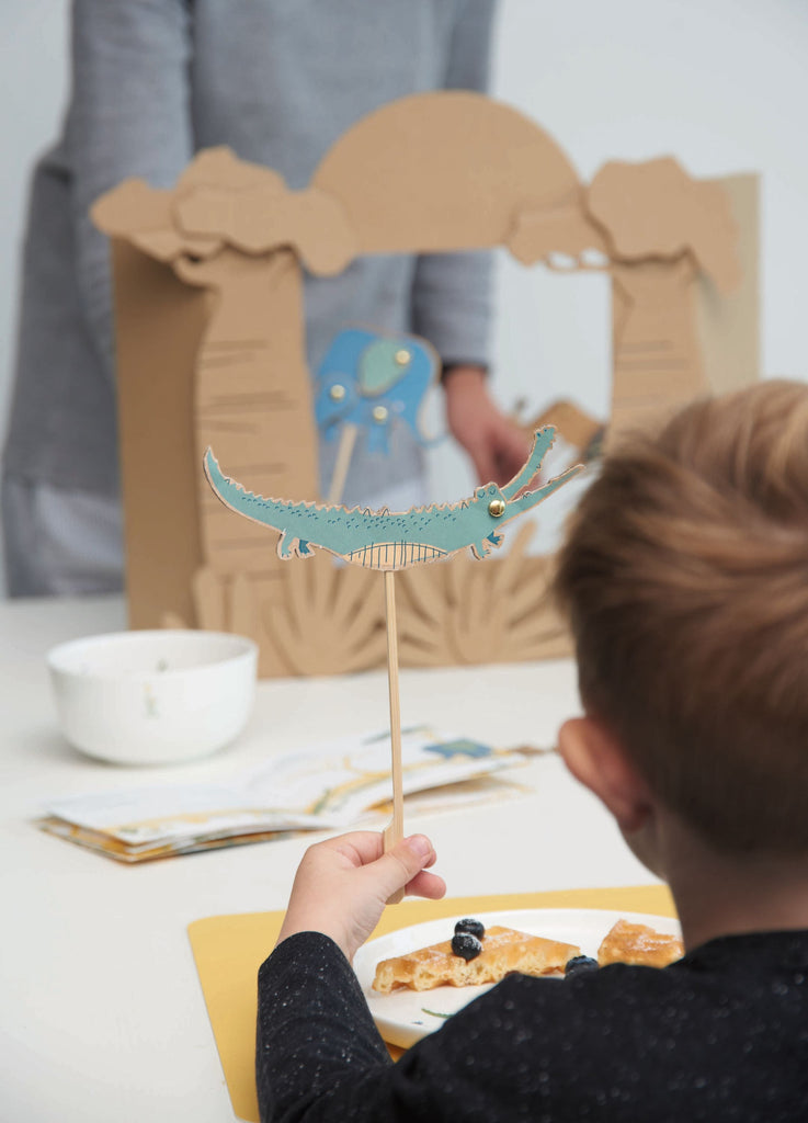 5-tlg. kinderset, croco krokodil