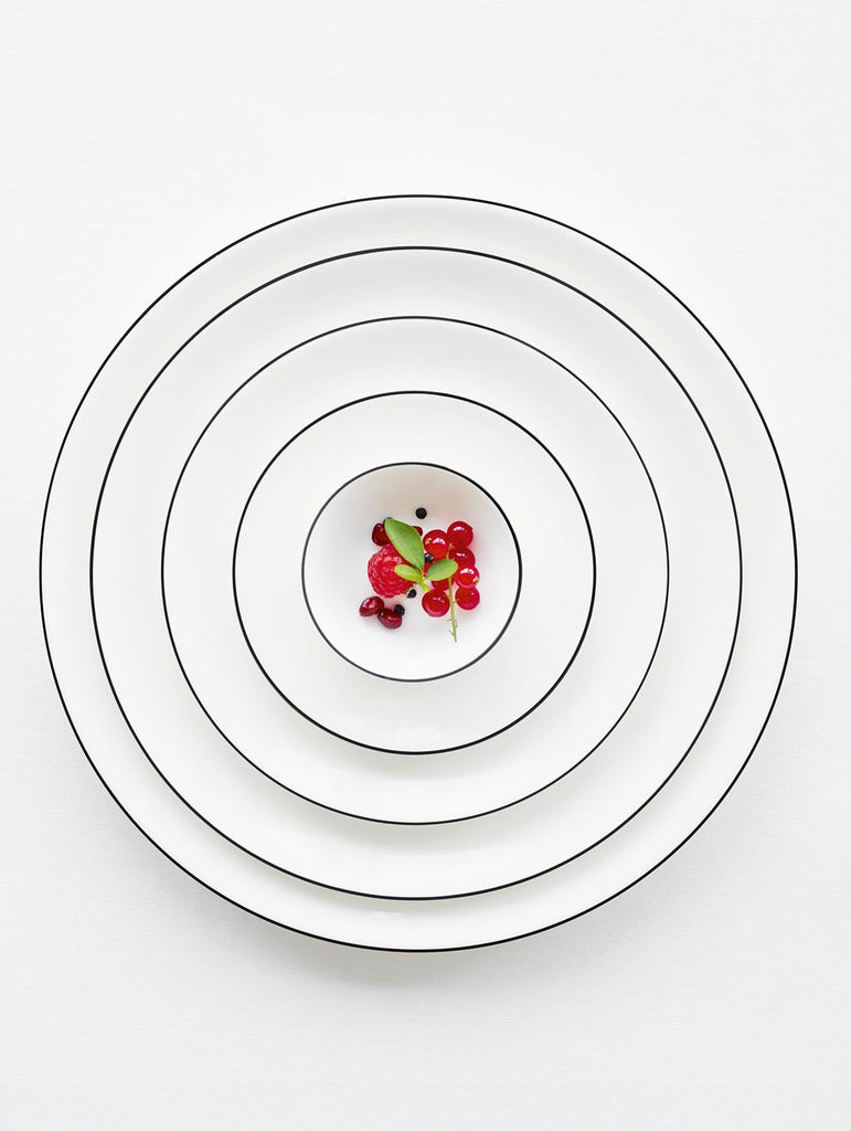 platzteller, ligne noire