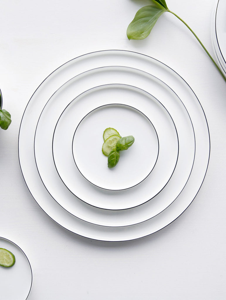 platzteller, ligne noire